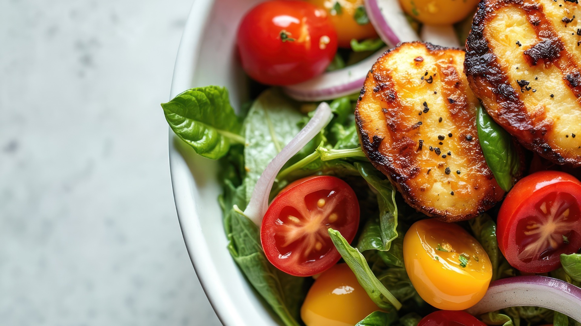 Cucumber tomato salad